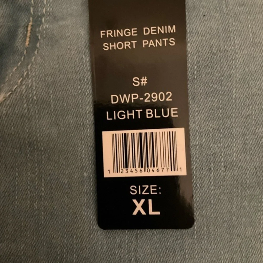 Fringe Jean Shorts - Picture 3 of 5